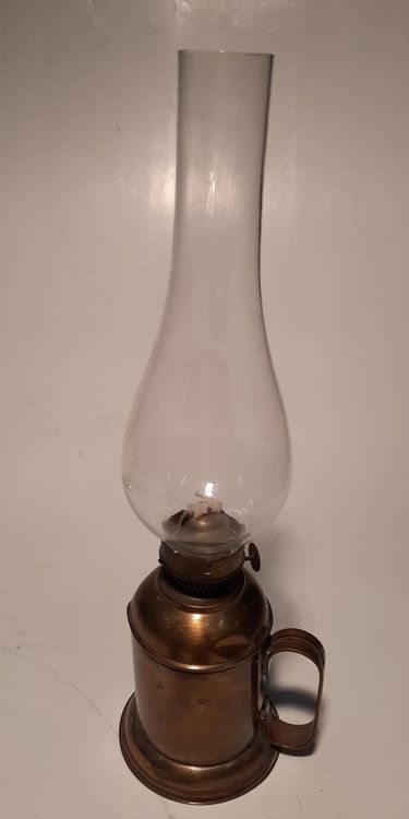 Antike Öllampe - Glas, Messing - Catawiki Produktbild-Vorschau 4