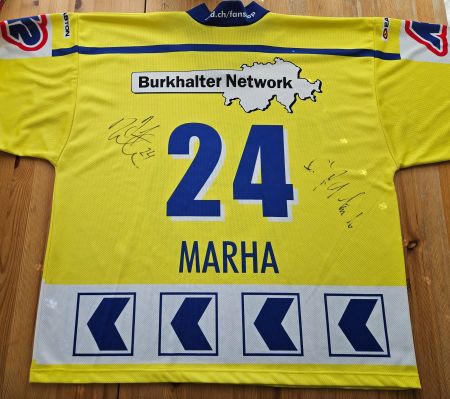 HC Davos Trikot #24 Josef Marha Gr. XL NLA HCD