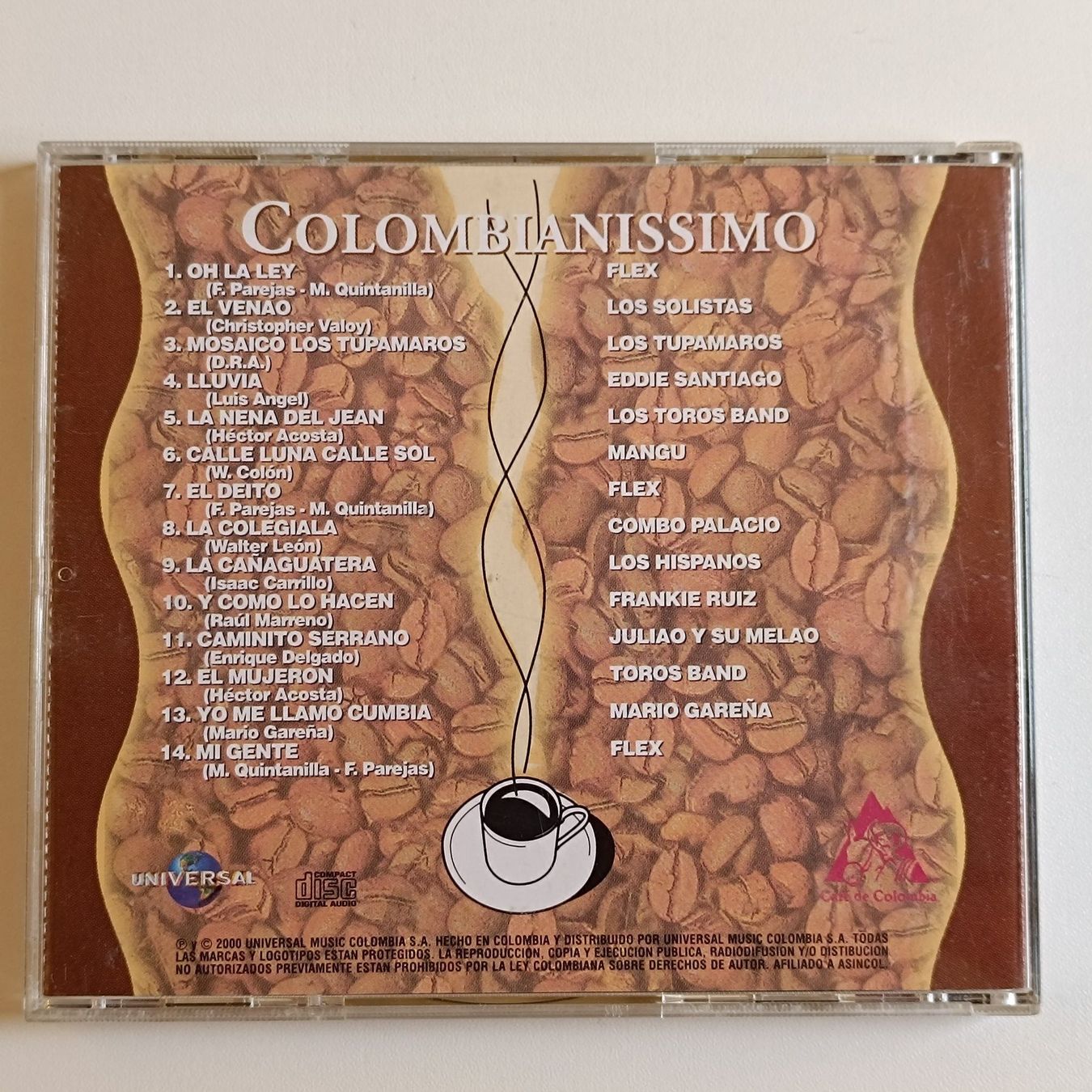 CD: Colombianissimo - Compilation Latin Music F6, CD – Usato da Sessa venduto da fraenklishop 1