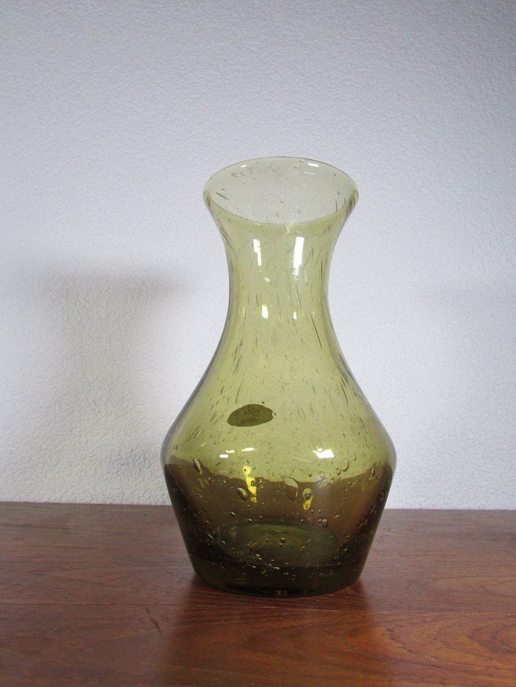 Caraffe: Glasvase La Rochère Soufflé Bouche Bubble Glas Karaffe 60er – Usato da Ostermundigen venduto da Zytrum 2