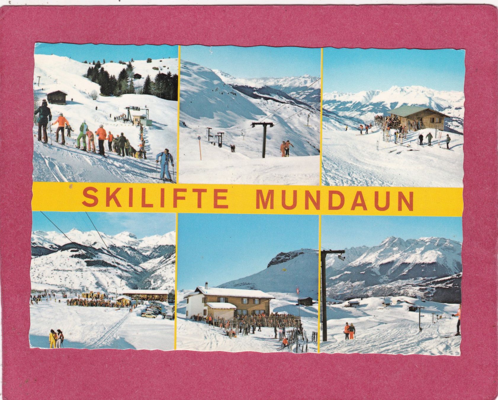 Cartoline postali: Skilifte Mundaun – Usato da Herisau venduto da Lisegrat2008