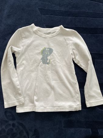 Vertbaudet Longsleeve, Dino Motiv, Grösse 108cm