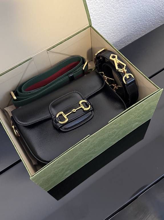 Gucci Borse da donna: Gucci Horsebit 1955 Mini Tasche NEU – Nuovo e nell'imballaggio originale da Zürich venduto da Leonturtle