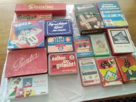 GROSSES LOT DIVERSE KARTENSPIELE