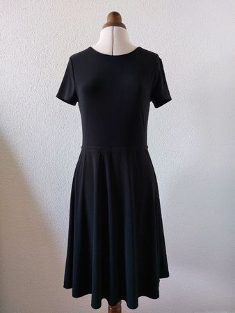 Schickes, schwarzes Kleid von Ralph Lauren, M
