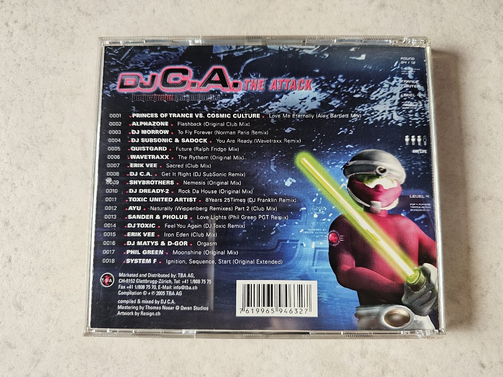 CD: Dj C.A.  -  The Attack – Usato da Schneisingen venduto da backstore24 1