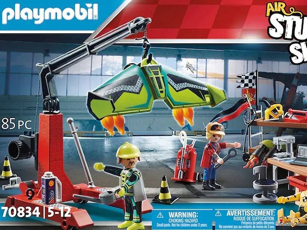 Playmobil Giocattoli: Playmobil Air Stuntshow Servicestation 70834 – Nuovo e nell'imballaggio originale da Birsfelden venduto da der-Wegweiser 7