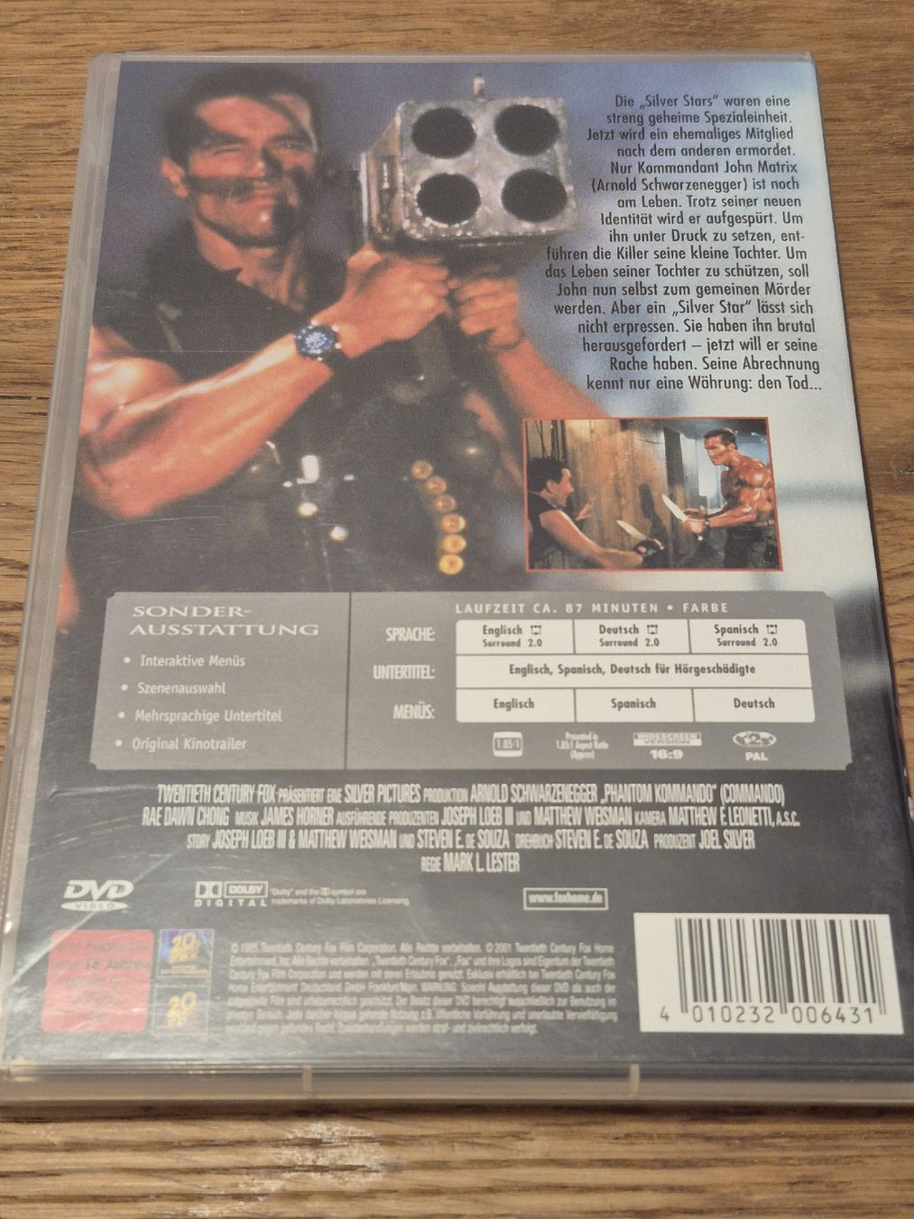 Alle DVDs: Schwarzenegger - Phantom Kommando (DVD) – Gebraucht aus Oberembrach von giu_7ksd 1