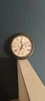 Wanduhr Weltkarte Design römische Ziffern gebraucht