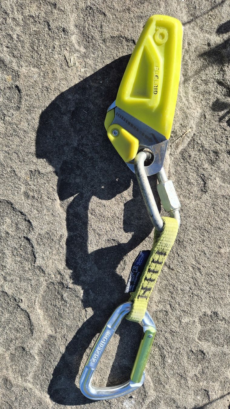 Attrezzatura da arrampicata: Edelrid Ohm, top Zustand – Usato da Russikon venduto da Tginoek