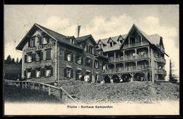 AK Flums, Kurhaus Gamperdon, 1909