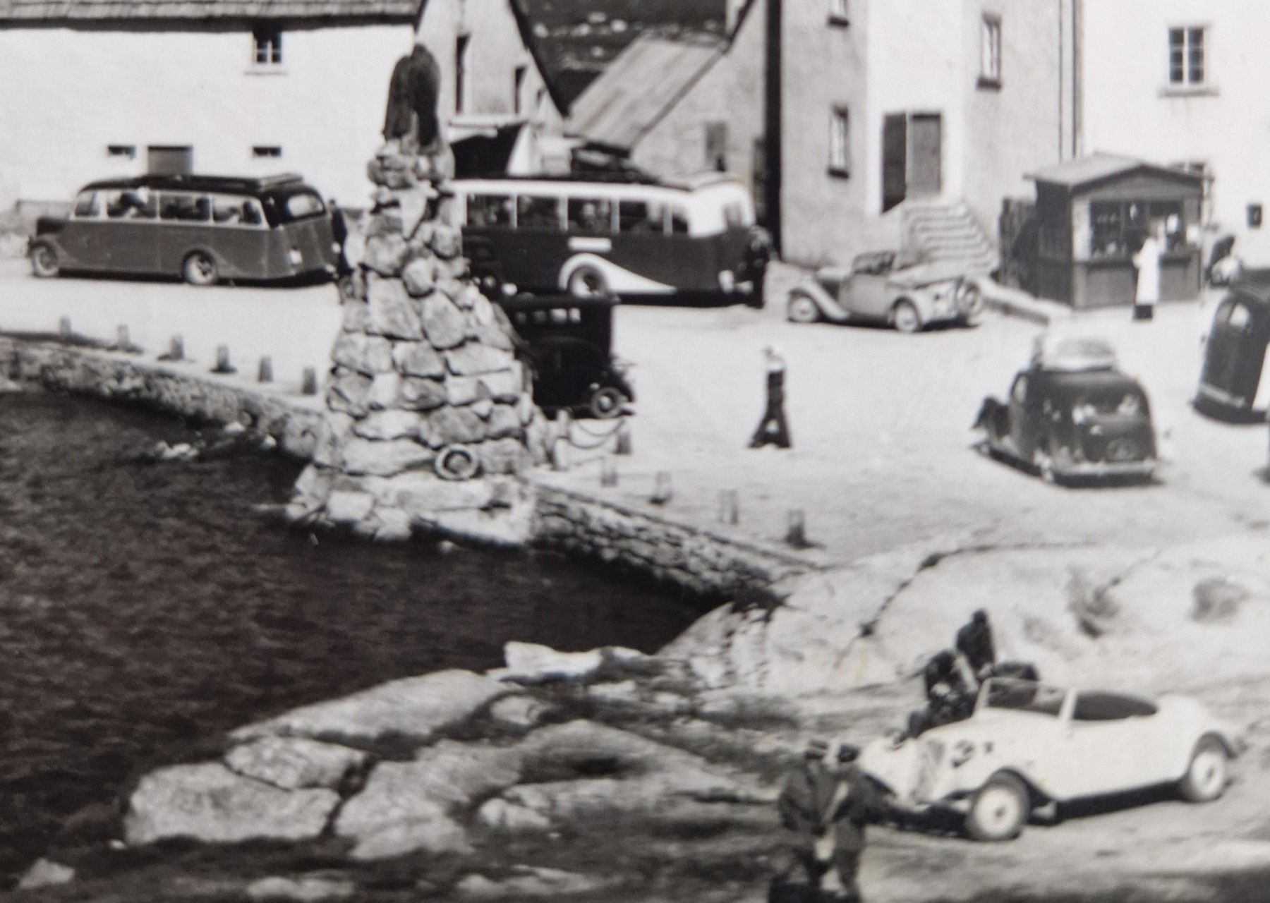 Cartes postales: Gotthard 1939, Aktivdienst? GebArt.Kp.5, Oldtimer – D'occasion à Ebikon par Donar50 2
