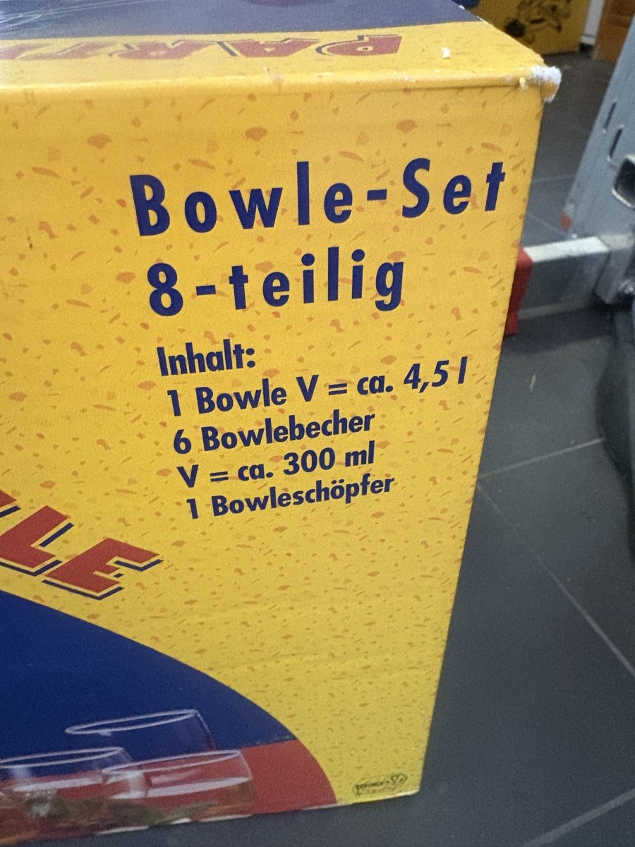 Services de table: Bowle Set , NEU – Neuf avec emballage d'origine à Obbürgen par bugi6868 6