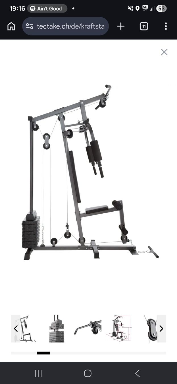 Gonser Vélos d'appartement: Kraftstation / Home GYM – D'occasion à Oberstocken par jul_6rwj 8