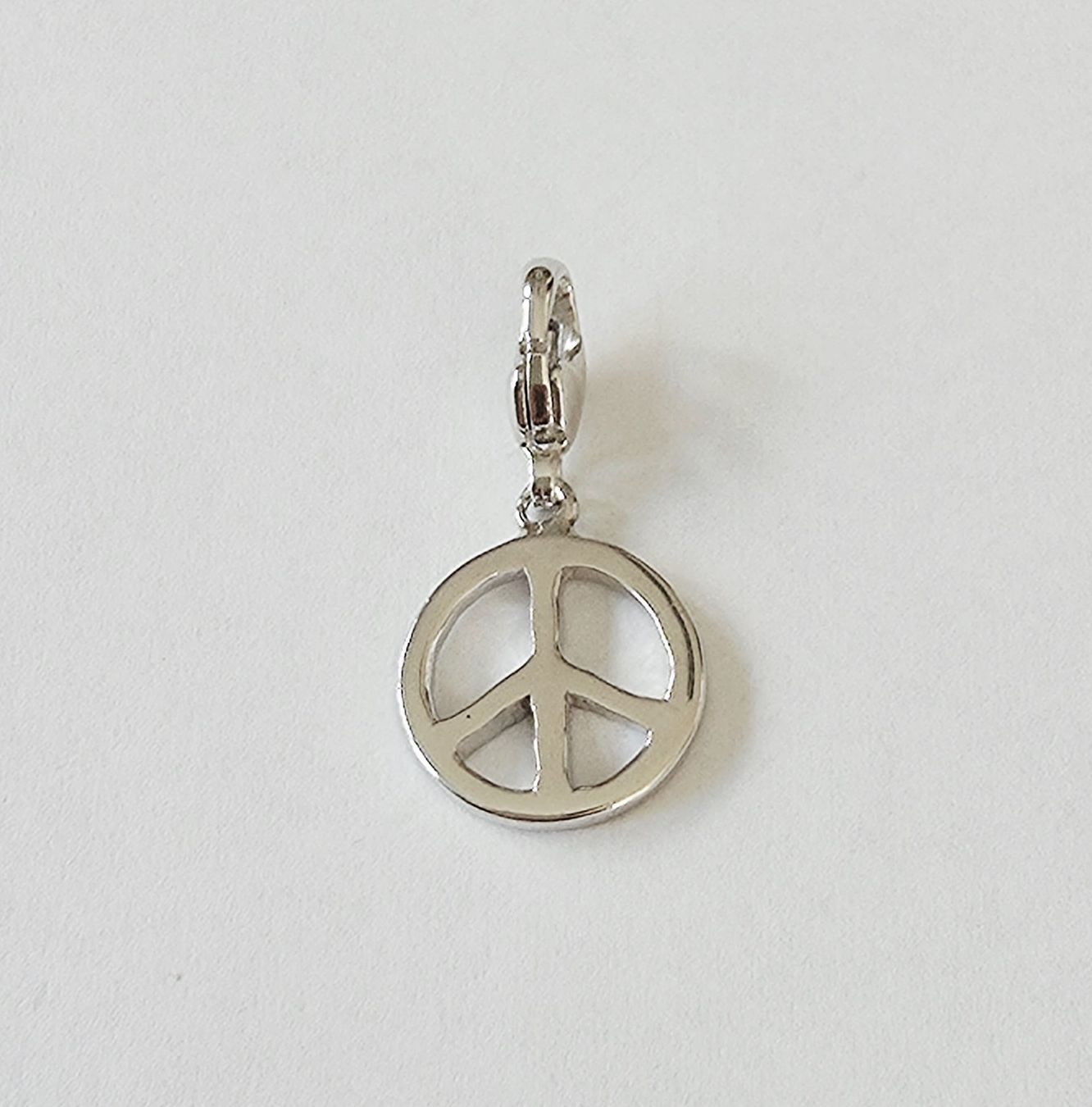 Ciondoli: Charm Silber 925 "Peace-Symbol" - Neu – Nuovo e nell'imballaggio originale da Uetikon am See venduto da Coralreef 4