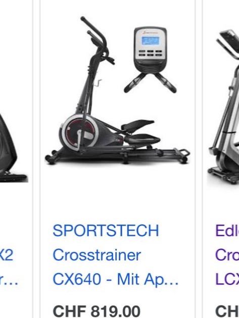 Hometrainer: Crosstrainer – Gebraucht aus Herrliberg von Alice.s 3