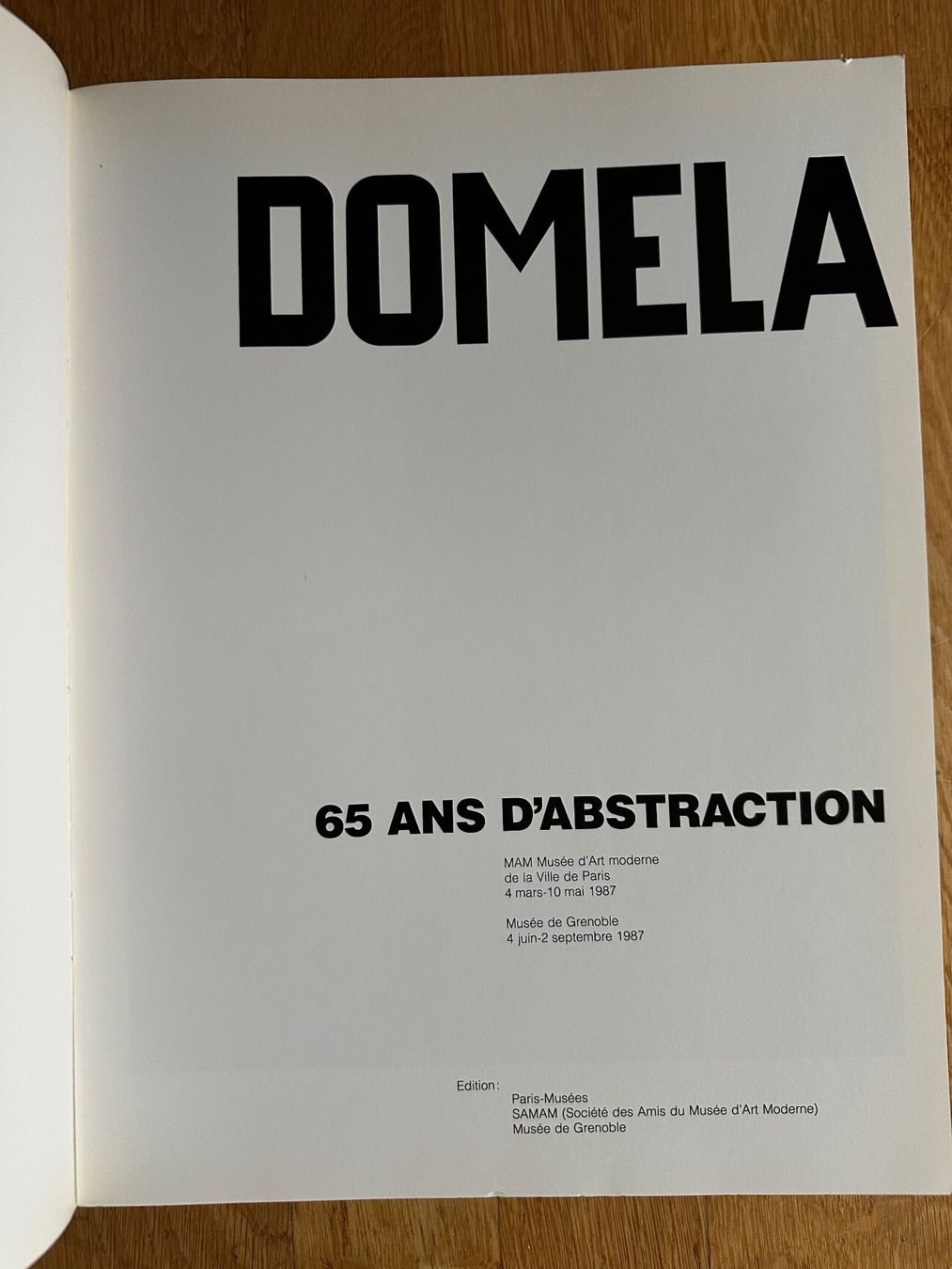Livres: César Domela: Domela – 65 ans d'abstraction – D'occasion à Zürich par allp 1