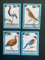 Mongolei 1979 Lot Vögel gestempelt