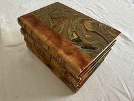Ledergebundene Bücher auf französisch 