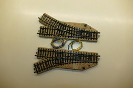 Märklin H0: M-Gleis Weichenpaar Einheit 13