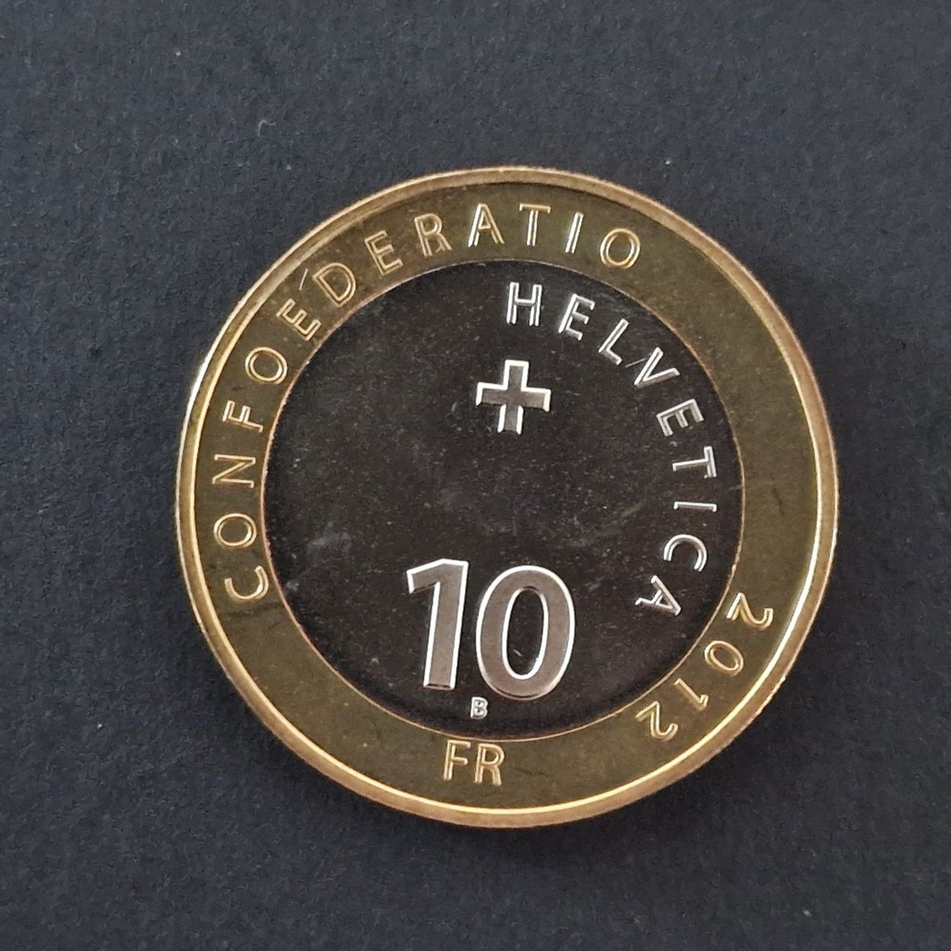 Alle Münzen: CHF 10.- commémorative 2012 – Gebraucht aus Bouveret von psv01 3