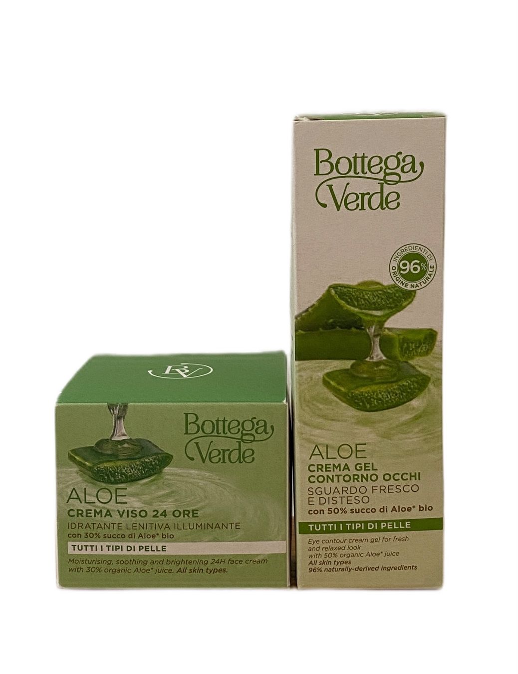 Gesichtspflege: Bottega Verde Set Aloe – Neu und originalverpackt aus St. Gallen von Beautysana