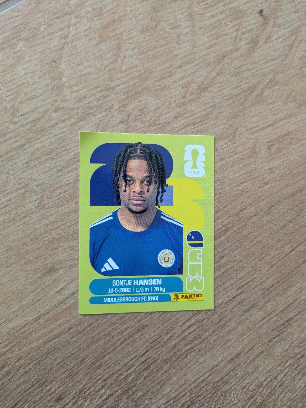 Panini Sammelbilder & Trading cards: Panini Bild CUW 20, Sontje Hansen – Gebraucht aus Eschenbach SG von SanFranciscoCalifornia