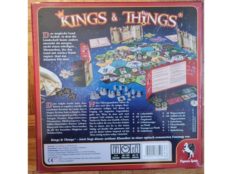 Spiele: Brettspiel "Kings & Things", Version 2010 – Neu und originalverpackt aus Zürich von Desmond01 1