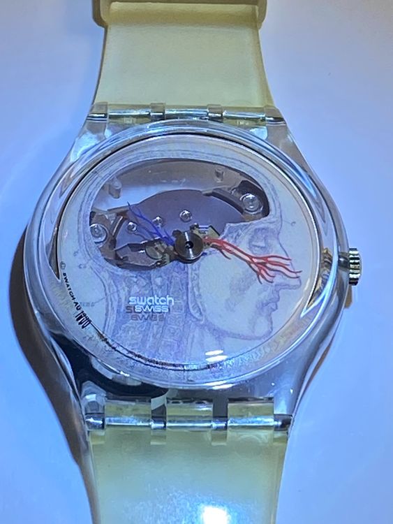 Swatch Special Ticking Brain 1997 Jo Whaley RARITÄT Kaufen