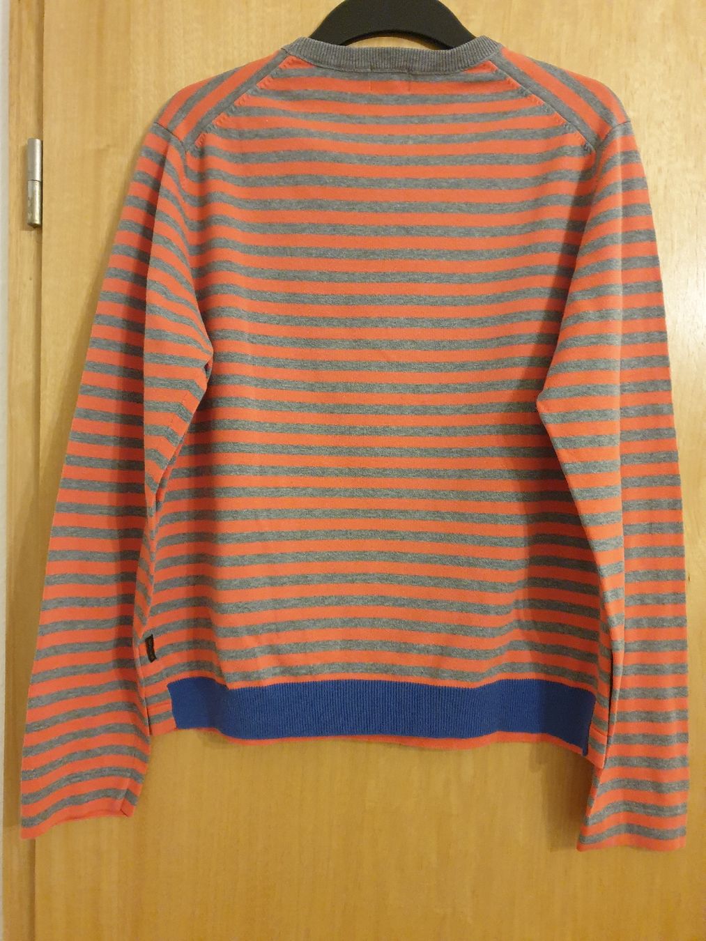 Paul Smith Maglioni & Felpe: Pull, XL, Paul Smith rayé corail/gris, bon état – Usato da Neuchâtel venduto da Verenas12 1