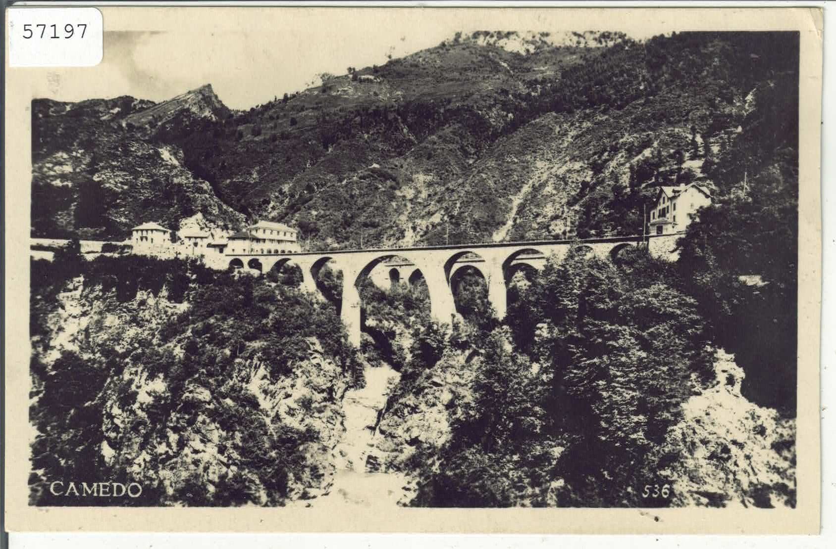 Cartoline postali: Camedo - Brücke Ponti – Usato da Ettingen venduto da Kartenplanet