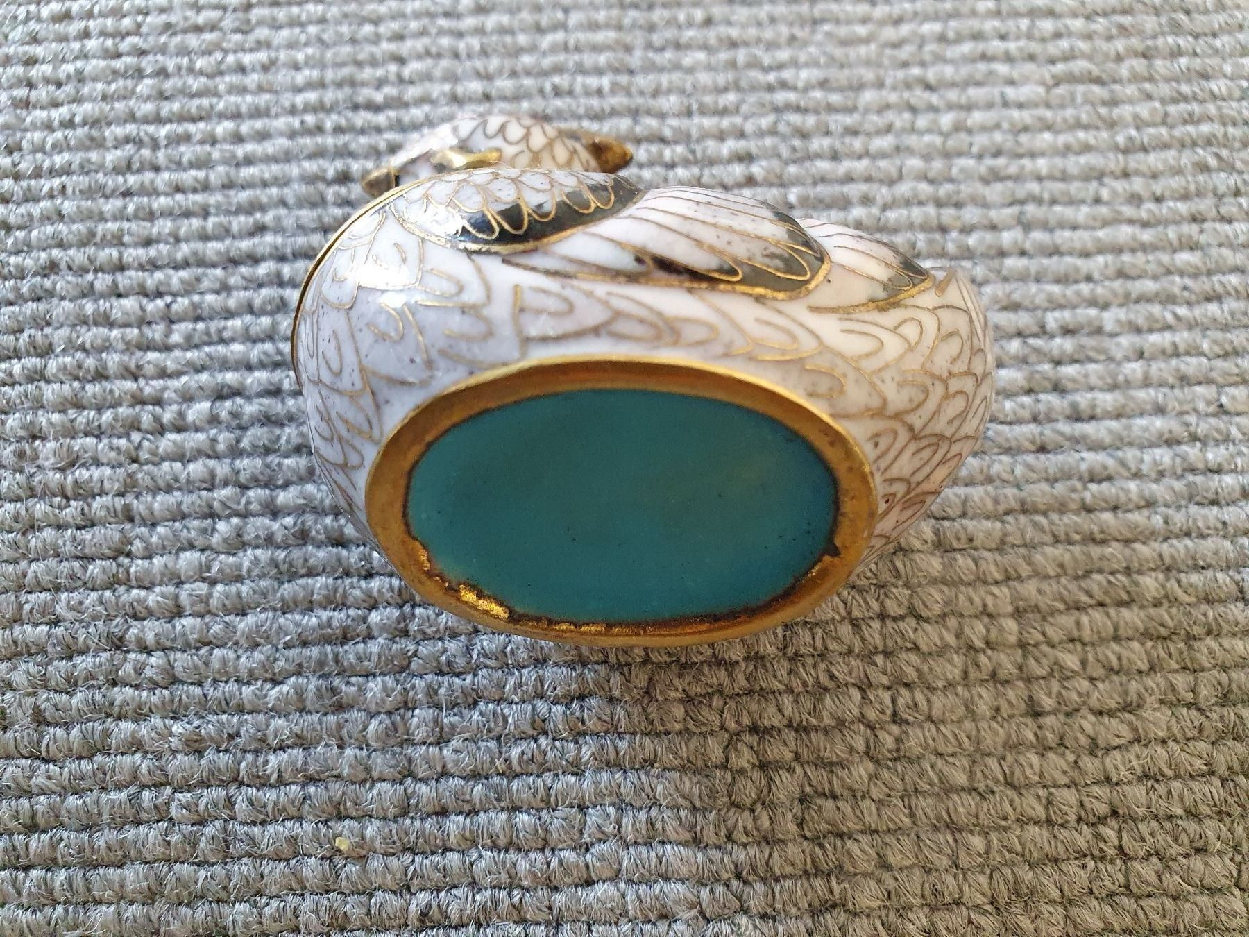 Alle Dekorationen: Cloisonné Vogel als Dose – Gebraucht aus Glattfelden von sessa123 7