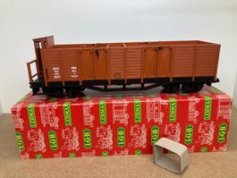 LGB Gartenbahn G 4062 Hochbordwagen m. Bremserhaus ÖBB braun