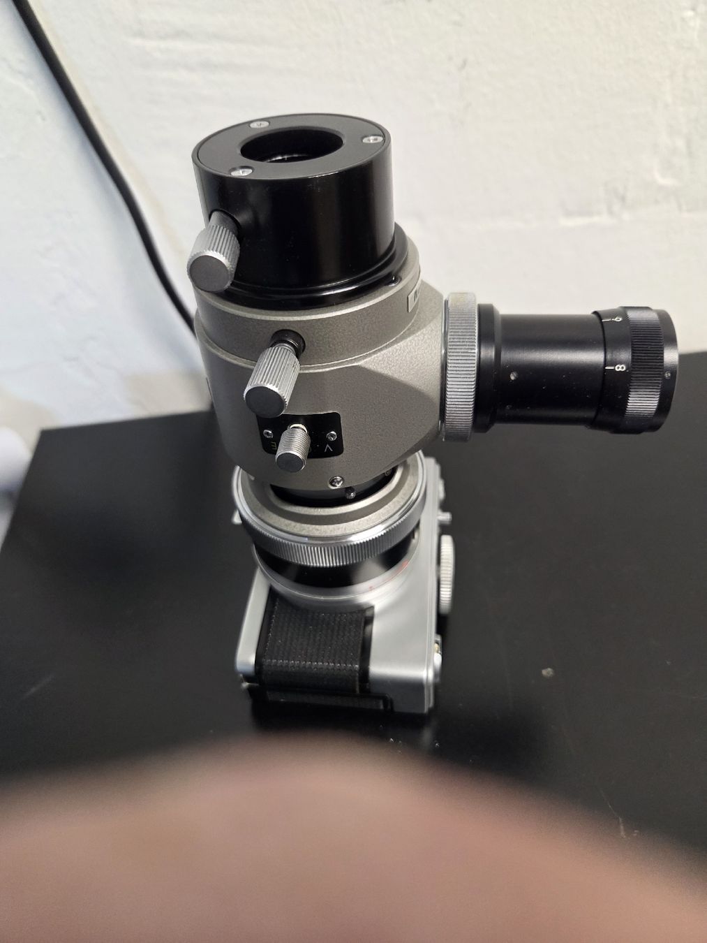 Unità & Adattatore: Olympus C-35 mit PM-10M Mikroskop Adapter – Usato da Dietikon venduto da Allegra34 7