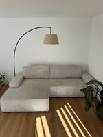 Cord Ecksofa „Amelia“ beige