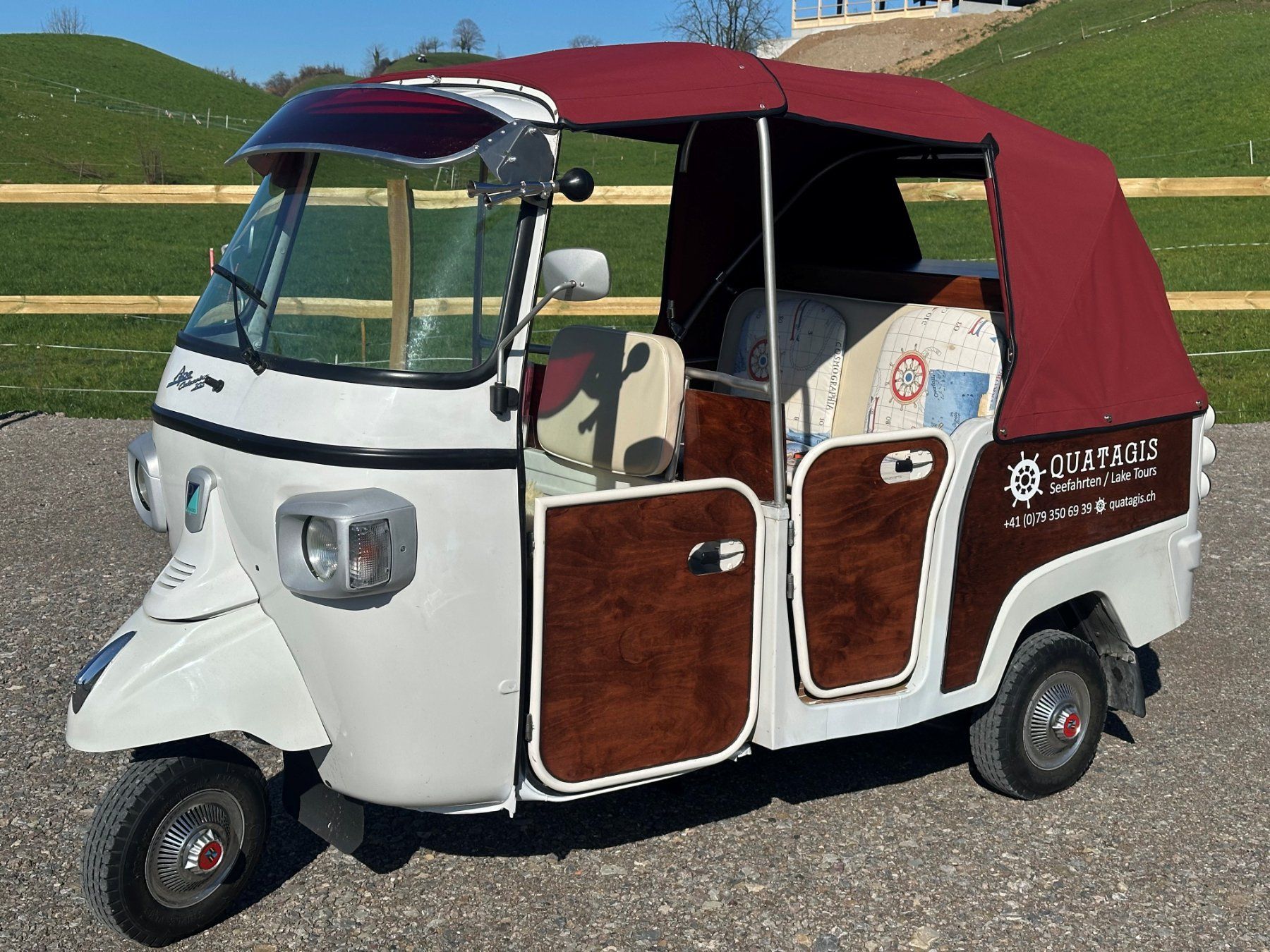 Piaggio Dreiräder: Piaggio APE Calessino 200 – Gebraucht aus Greppen von dimi09