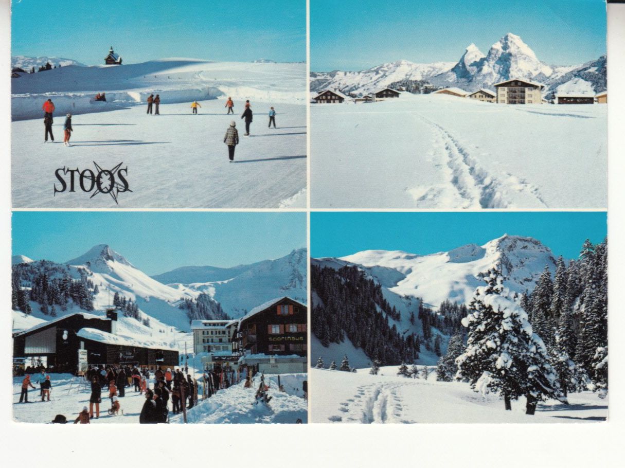 Ansichtskarten: Stoos 1974 – Gebraucht aus Bürglen TG von StampGraf