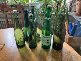 Alte Glasflaschen
