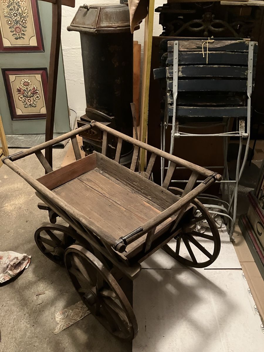 Carrelli di trasporto: Leiterwagen antik – Usato da Zürich venduto da ylluw50