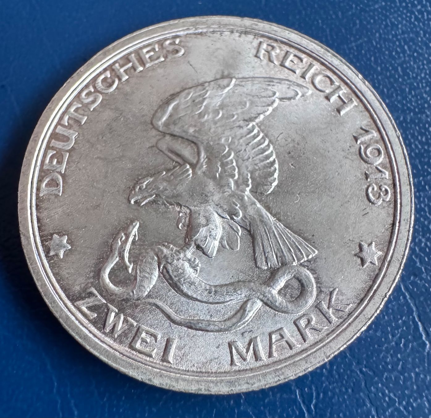 Alle Münzen: Deutsches Reich 2 Mark 1913 Silber – Gebraucht aus Ebikon von Dmasterx 1