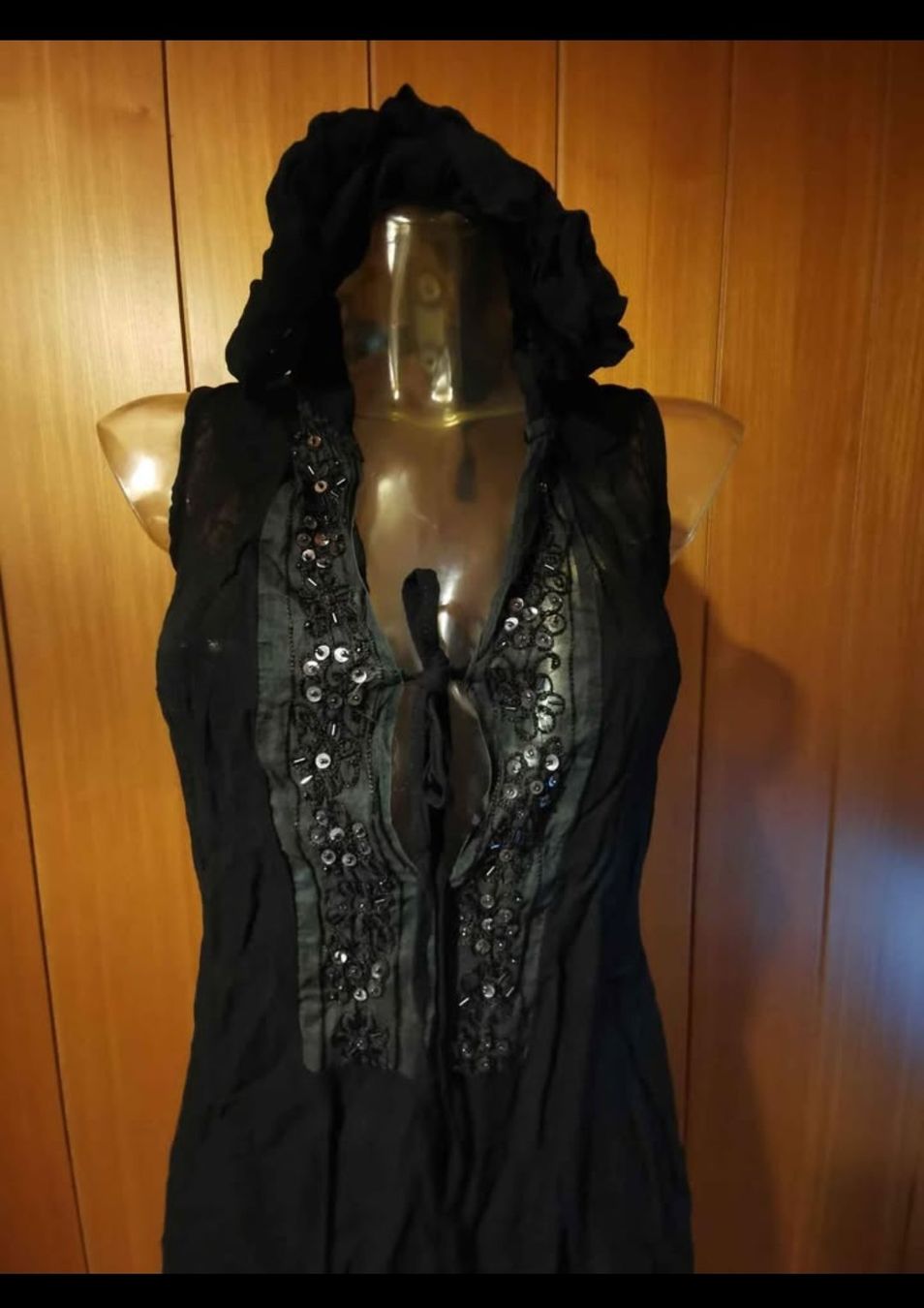 Vestiti: Damen Kleid Gr. 36/S mit Kapuze – Usato da Dübendorf venduto da Me_sa 8