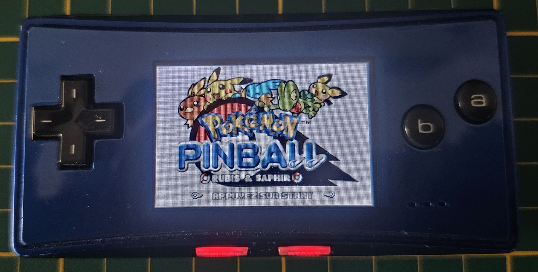 Nintendo Konsolen: console nintendo gameboy micro original bleue fonctionnel  – Gebraucht aus Genève von FlamminGorilla 1