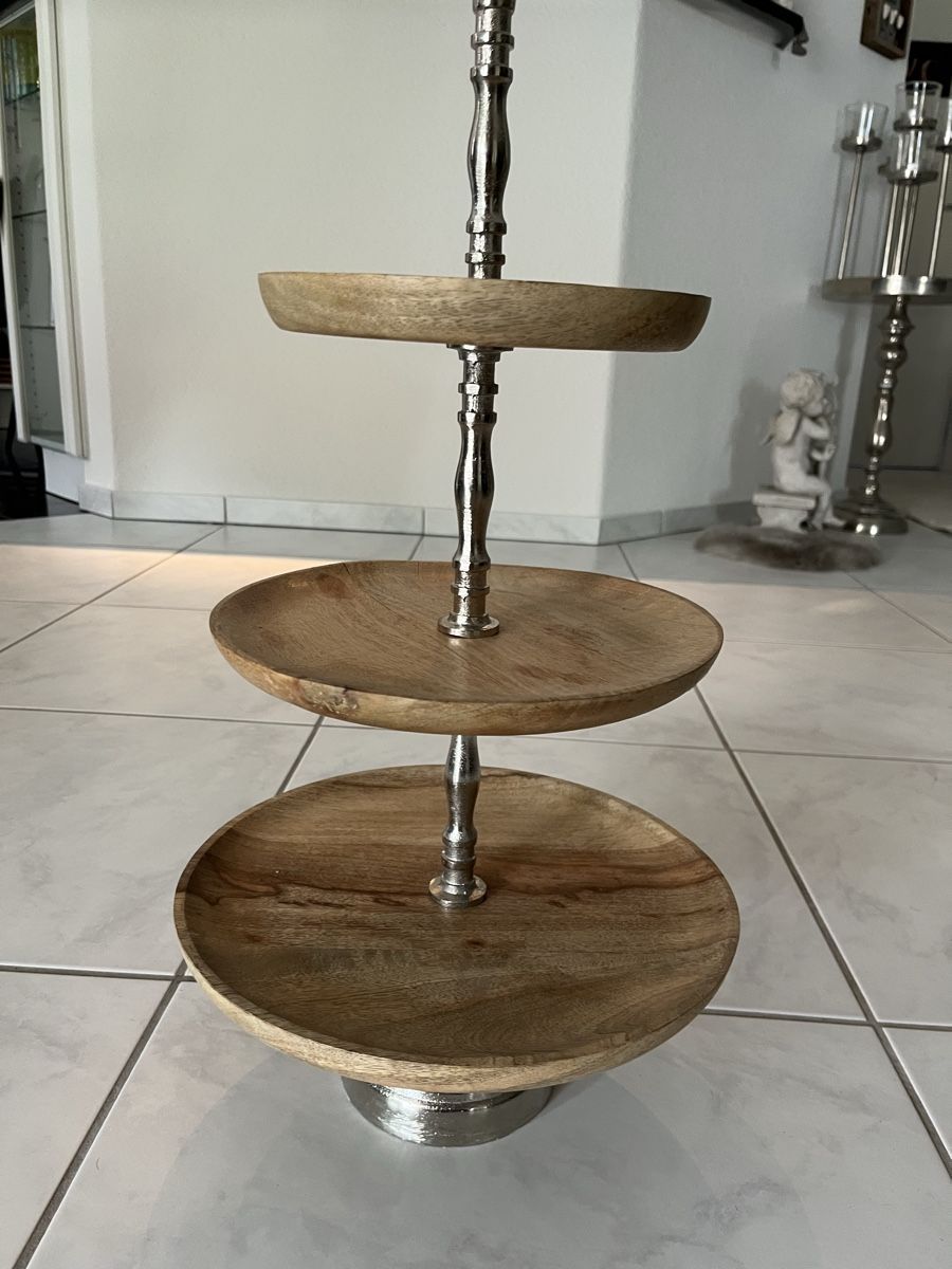 Tutte le decorazioni: Etagere aus Holz – Nuovo (secondo la descrizione) da Fischbach-Göslikon venduto da gamamiro