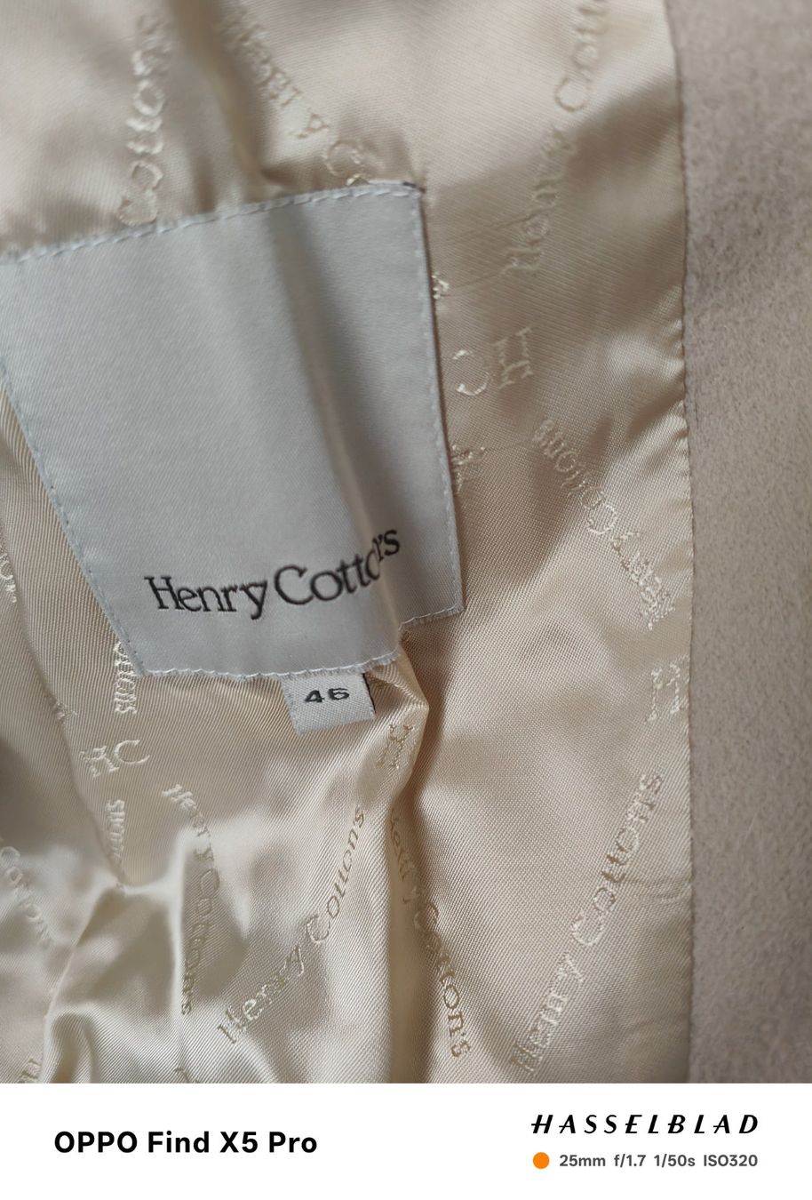Cappotti: Mantel beige, Marke Henry Cotton – Usato da Mumpf venduto da Loco_Roco 5