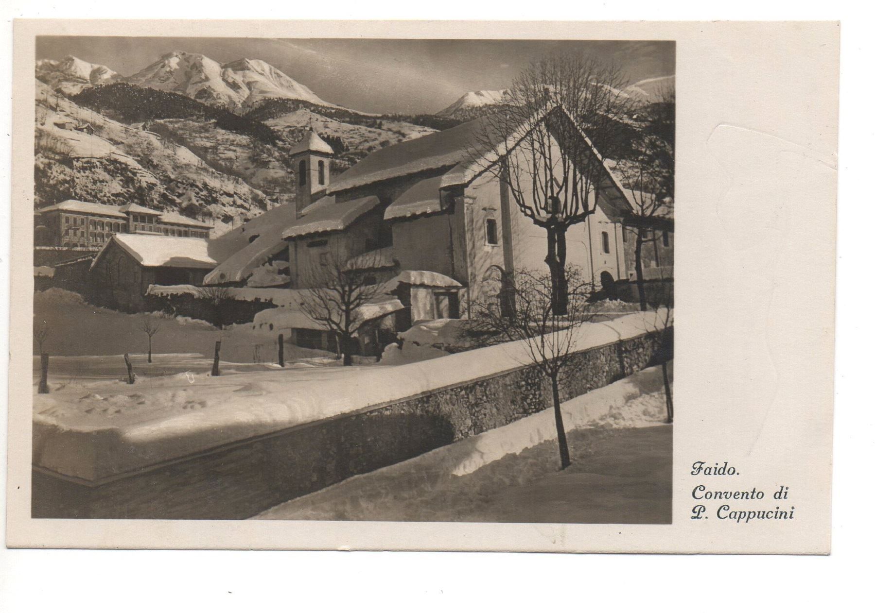 Cartes postales: FAIDO Convento di P. Cappucini – D'occasion à Jona par philajona