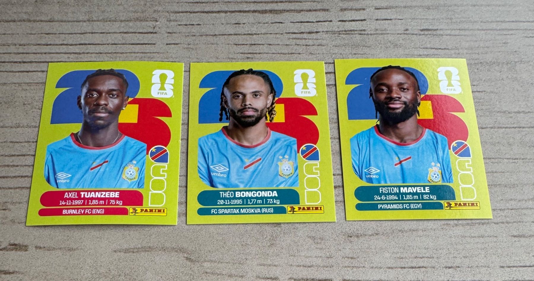 Panini Carte collezionabili: Panini FIFA World Cup WM 2026 - KONGO - COD 4 - 14 - 18 – Nuovo e nell'imballaggio originale da Lengwil venduto da tirol11