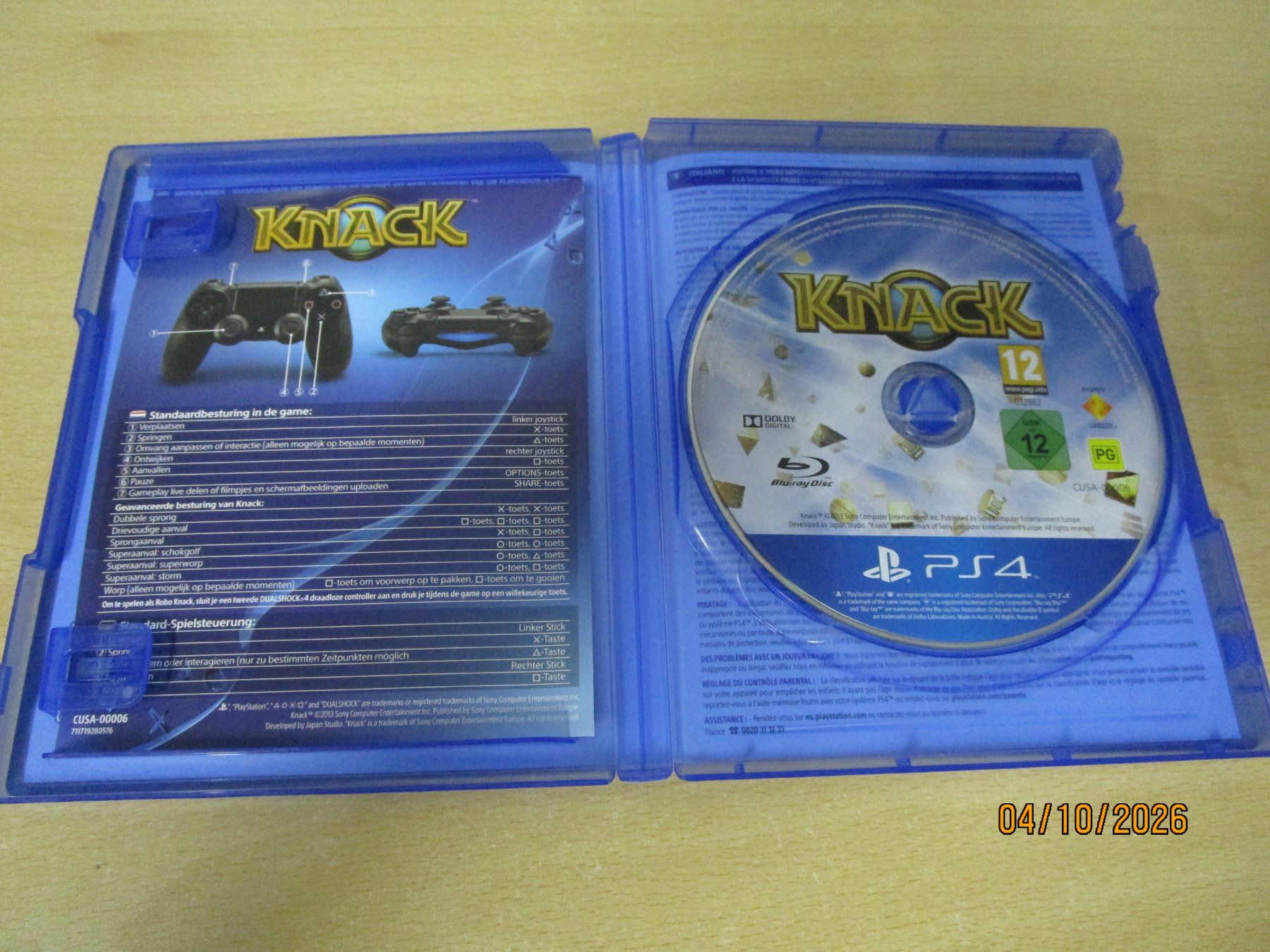 Sony Spiele: Knack Playstation 4 PS4 – Gebraucht aus Goldau von agestuffer 2