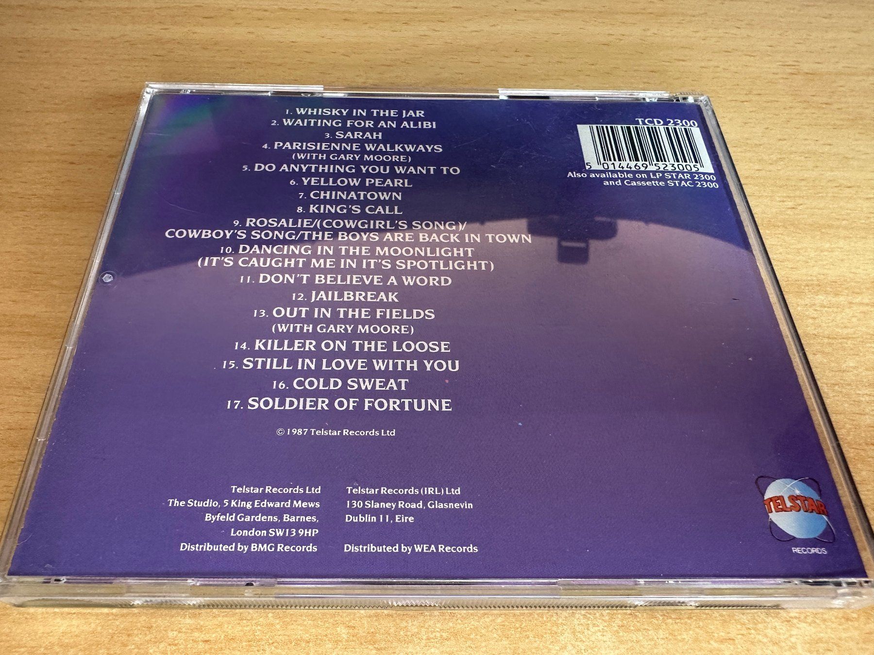 Phil Lynott And Thin Lizzy – The Best Of - Soldier Of Fortun (Gebraucht ...