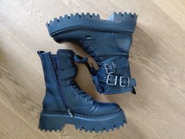 Plateau Stiefel Boots von BUFFALO Gr. 40 ***wie neu***