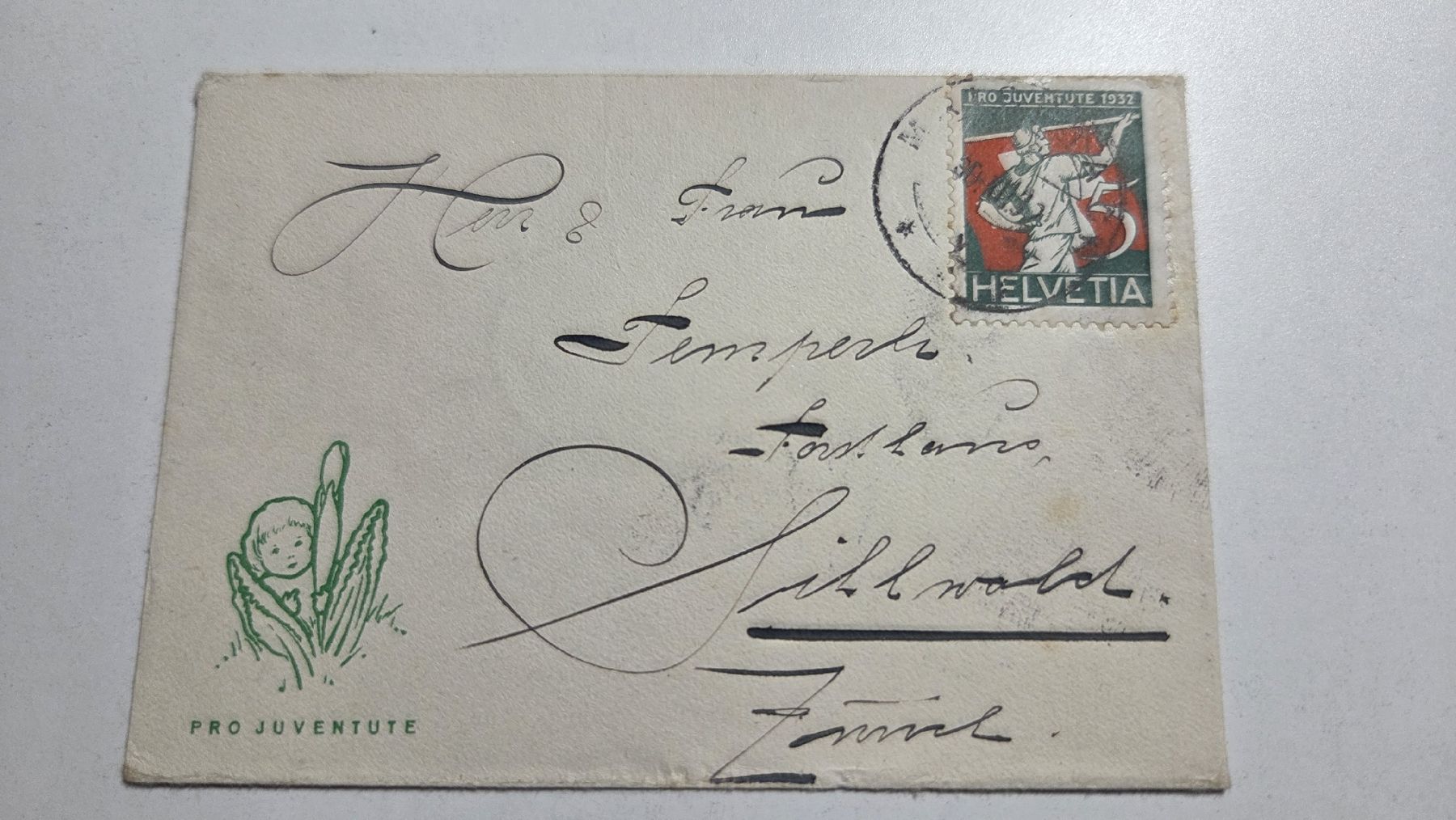 Tutti i francobolli: 1932 Pro Juventute Briefli – Usato da Arni AG venduto da Moth68